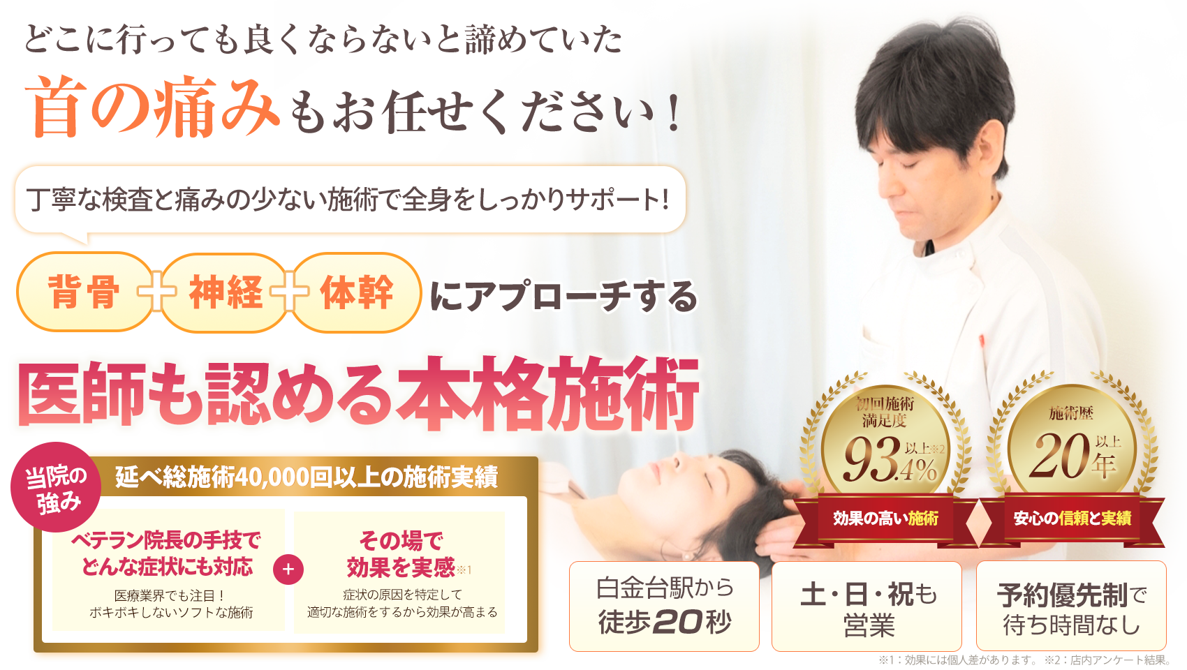 首の痛みTOP
